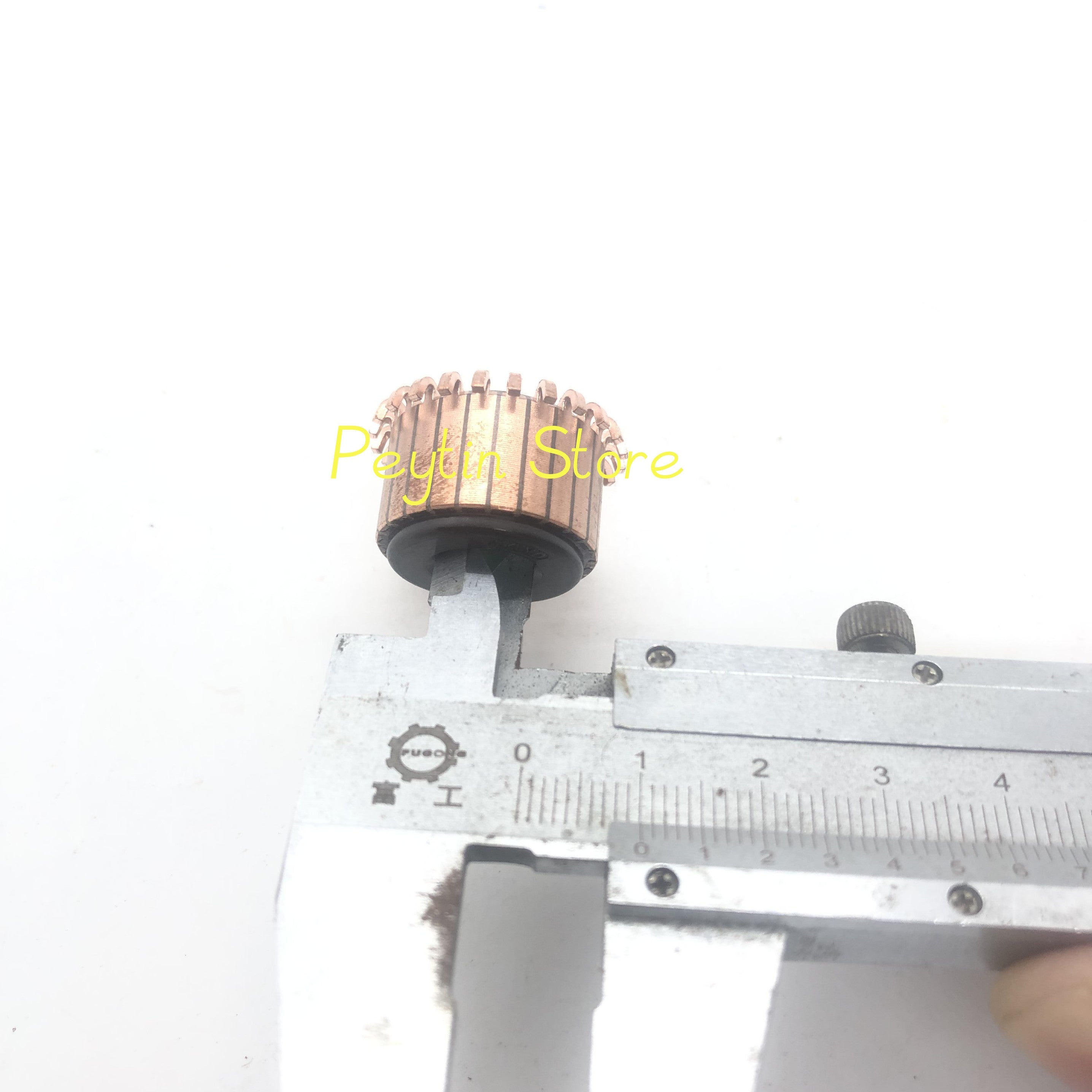 10Pcs 10x14x22.5mm 24P Hook Type Copper Bars Electric Motor Commutator