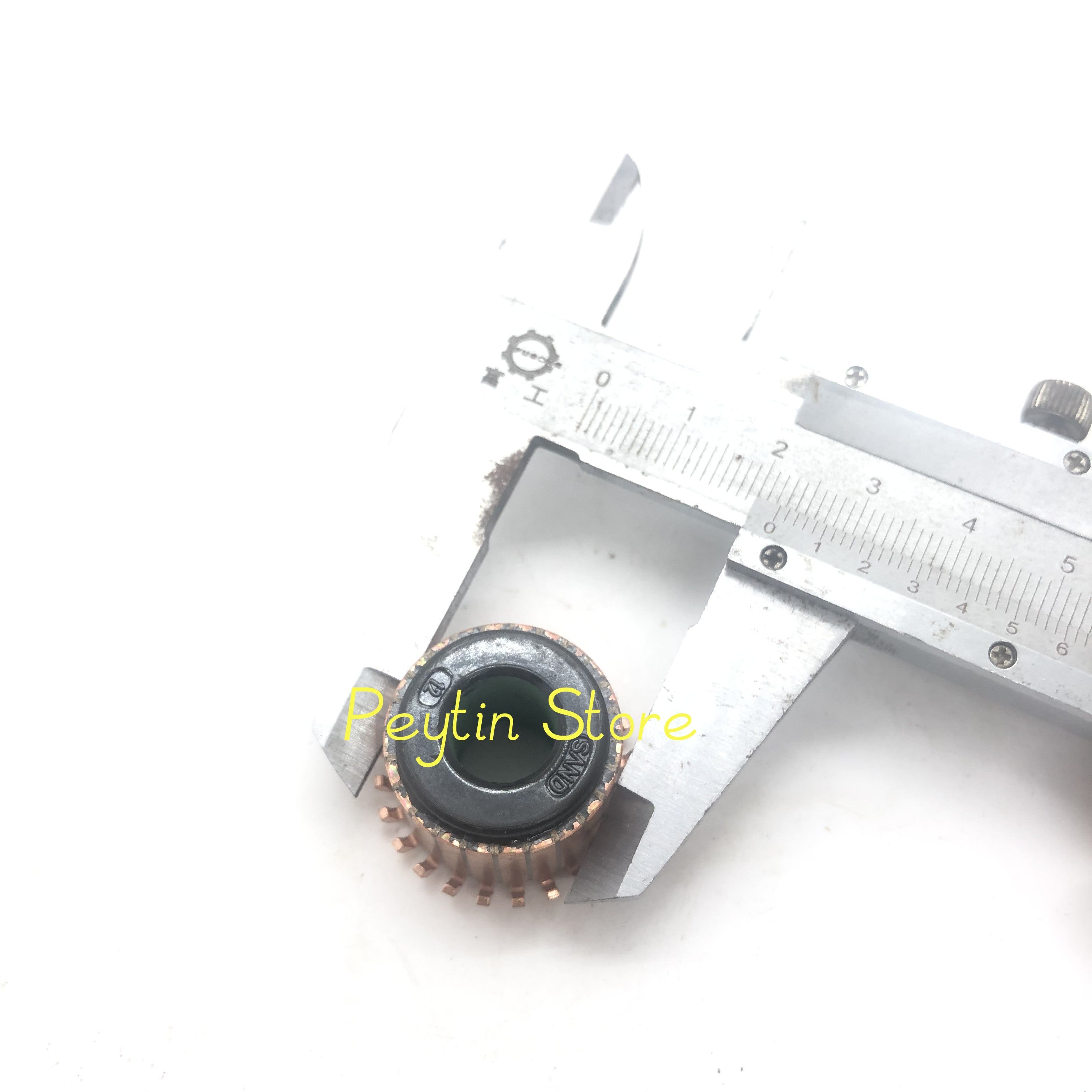 10Pcs 10x14x22.5mm 24P Hook Type Copper Bars Electric Motor Commutator